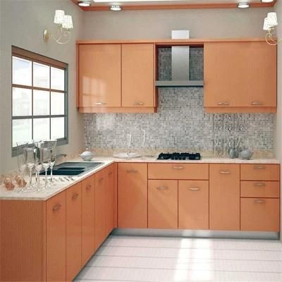 Acrylic Finish Door Plywood Modern Kitchen Cabinet