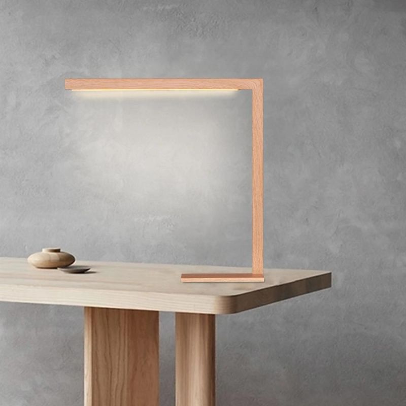 Masivel Lighting Simple Design Bedroom Reading Desktop Metal Table Lamp