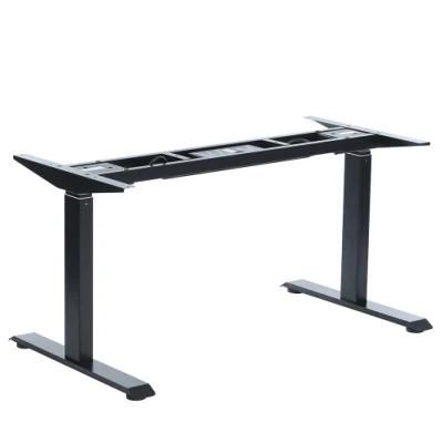 Ergonomic Office Furniture Height Adjustable Stand up Desk Frame India Dual Motor Electric Standing Computer Table