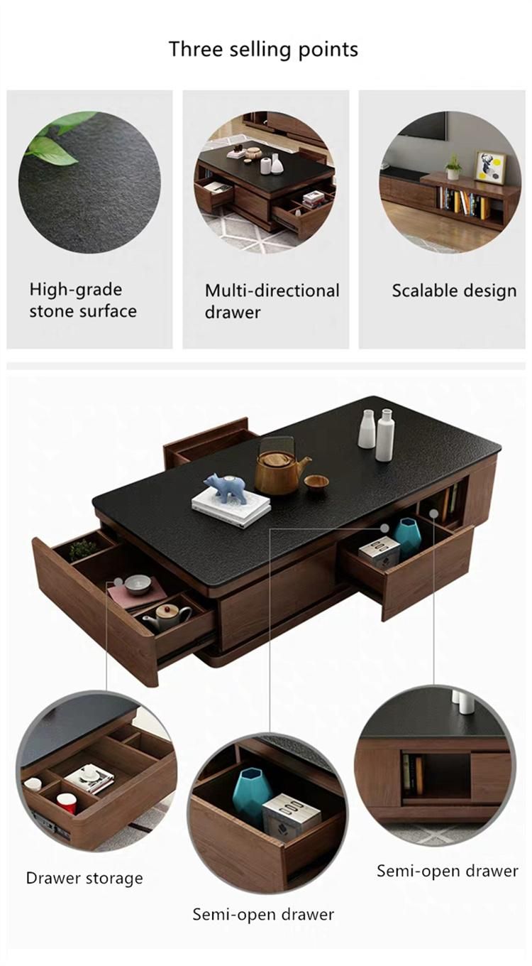 Wholesale Market Modern Livingroom Furniture Closet Cabinet MDF TV Stand Coffee Tables