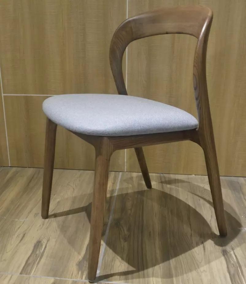 New Arrival High Quality Solid Wood Upholstered Restaurant Dining Chair