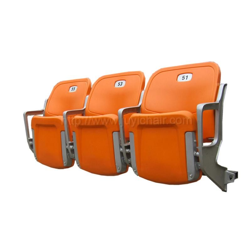Indoor Stadium Public Seat Without Leg High Back Polypropylene Stadium Seats Blm-4352