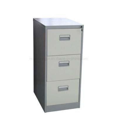 Modern Furniture 3 Drawer Metal Safe Bedside Desk Use Steel File Storage Cabinet with Lock