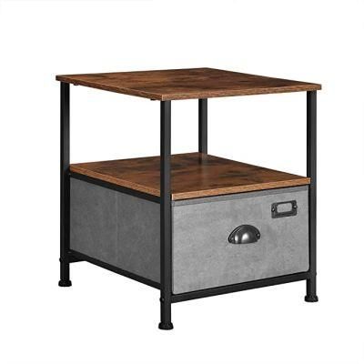 Nova High Quality Bedside Table Modern Metal Frame Nightstands