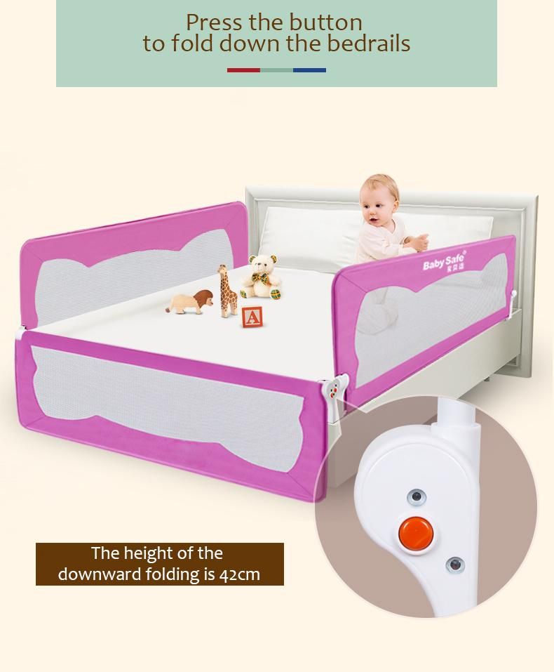 Unique Design OEM Folding Bed Fence for Babies