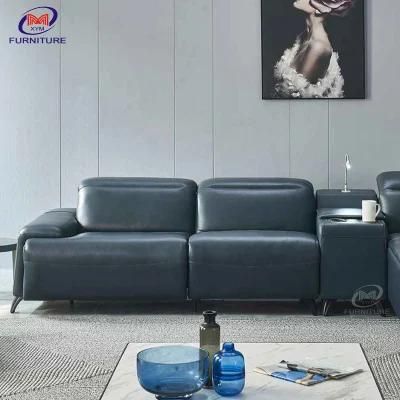Foshan Office Room Furniture Luxury Modern Executive Leisure Leather Commercial Modular Office Sofa