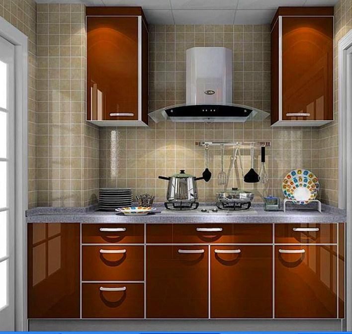 Wooden Kitchen Cabinet as Customized Draft