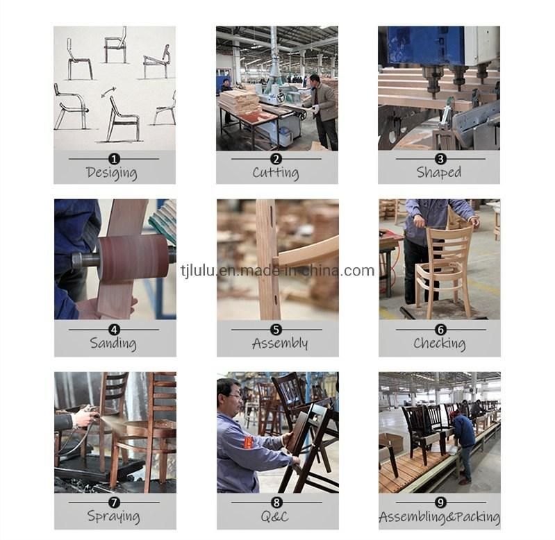 Commerical Manufacturer Modern Living Room Folding Chair Wood Folding Chair Wholesale