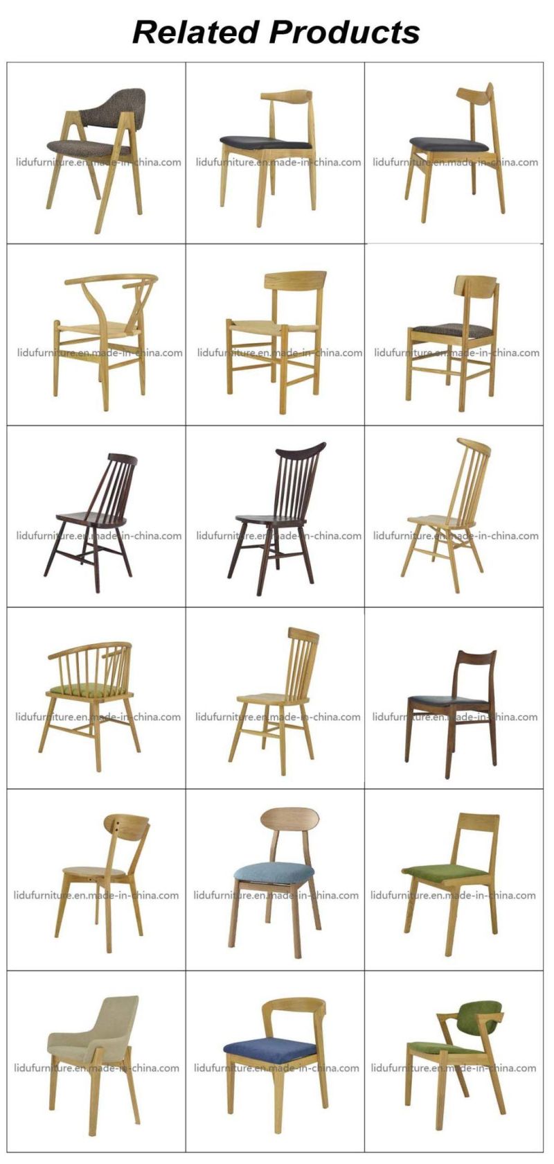 Modern Dining Chair/Walnut/Individual/Dining Chairs/Dining Room Furniture
