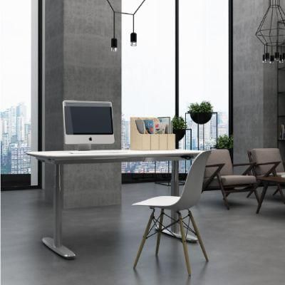 Modern Design 1500n Load Capacity Wooden Furniture 2 Legs Adjustable Desk