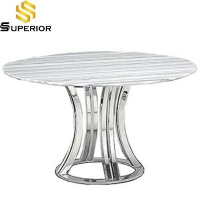 Home Furniture Hot Selling MDF Wood Top Dining Room Table