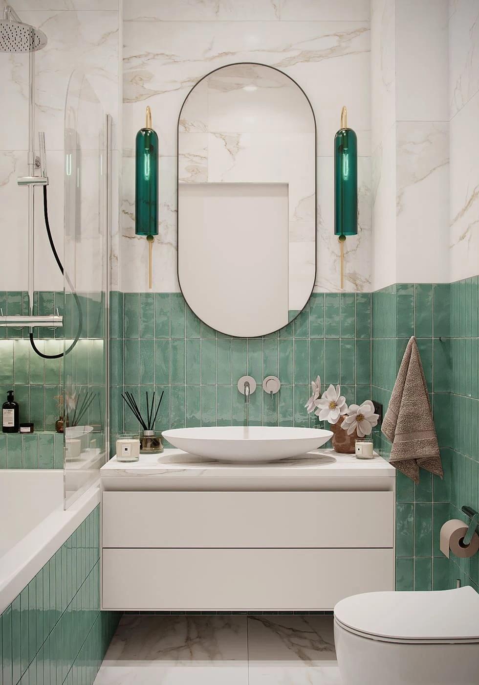 Modern Cheap Price Home Furniture Sanitary Ware Hotel Toilet Bathroom Mirror Paint Cabinet