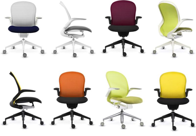 modern Office Chair Furniture for Mesh Leather Ergonomic Adjustable Swivel Asis Follow