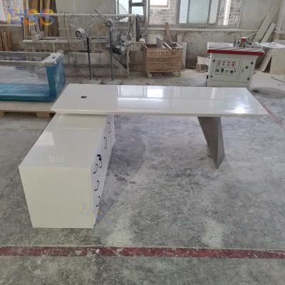 L Shaped Office Desk Modern Large Modern Office Desk White