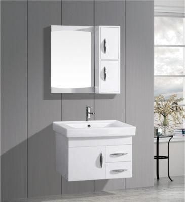20 Inches China Hangzhou Factory Wholese PVC Modern Simple Bathroom Cabinet