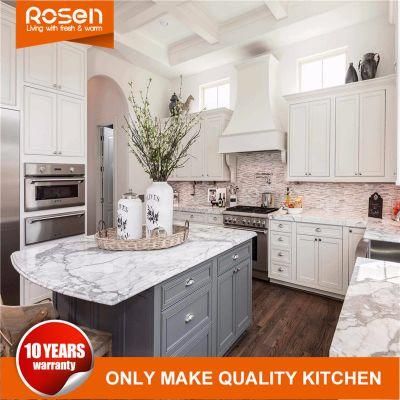Factory Wholesale Shaker Style PVC Kitchen Cabinets Home Furniture