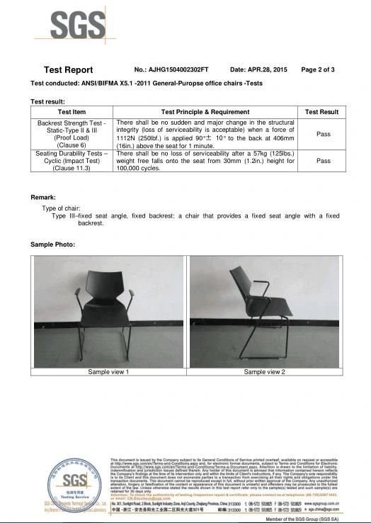 En16139 Standard Original Design Modern Office Task Chair