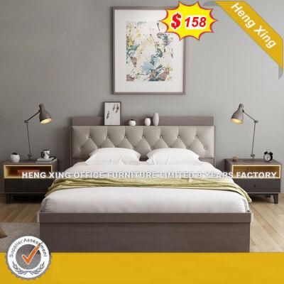 Simple Design Modern Style Home Furniture Wall Bed Wooden Bedroom Beds (HX-8ND9530)