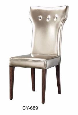 Wooden Like Hotel Leisure Dining Chairs