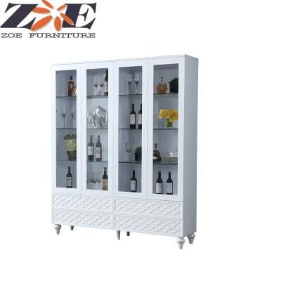 Modern Living Room White Cabinet with Storage