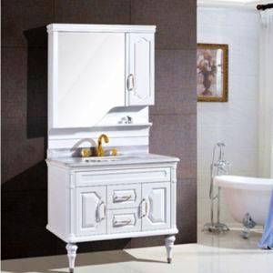 Modern and Fashion PVC Bathroom Vanity with Mirror