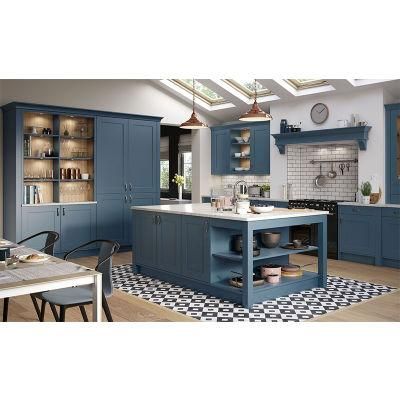 Lower Price Project Modular Melamine Laminate Kitchen Cabinet Design