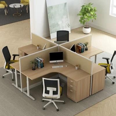 New Product Workstation Modern 4 Person Factory Office Furniture