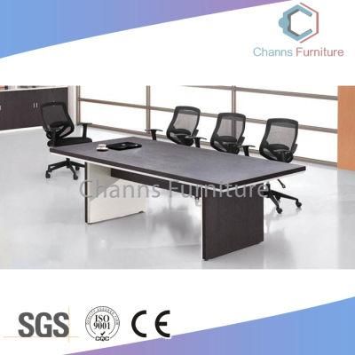 China Supplier Black Wooden Modern Conference Desk (CAS-MT31415)