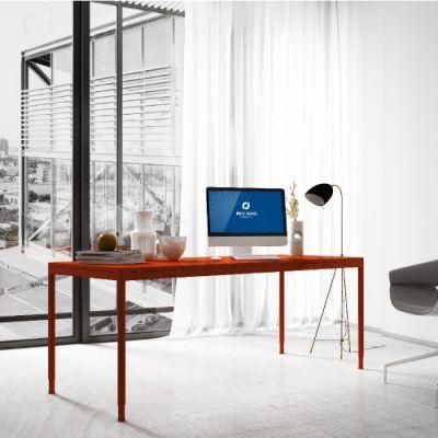 Modern Design Made of Metal Study 4 Legs Standing Table