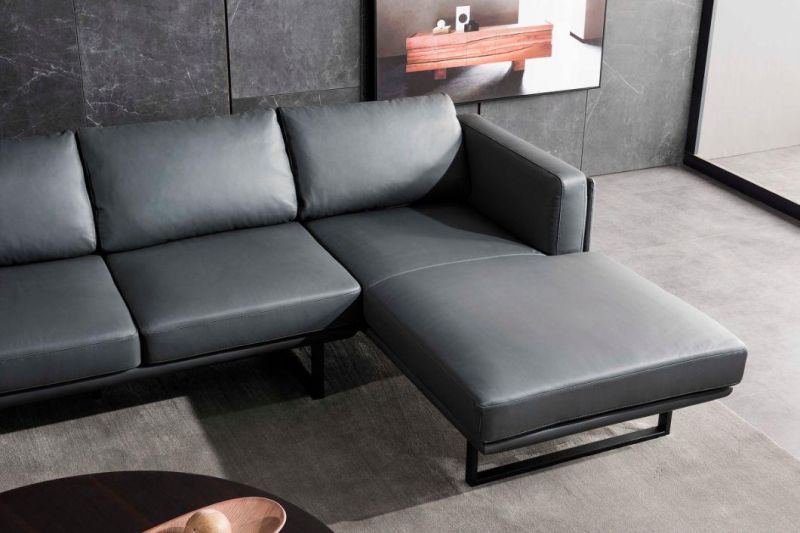 Modern Home Furniture Set Luxury Living Room Sofa Leather Sofa Italy Sofa GS9037