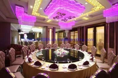 Hotel 20 Seater Table Furniture Mess Hall High Back Banjquet Living Chair