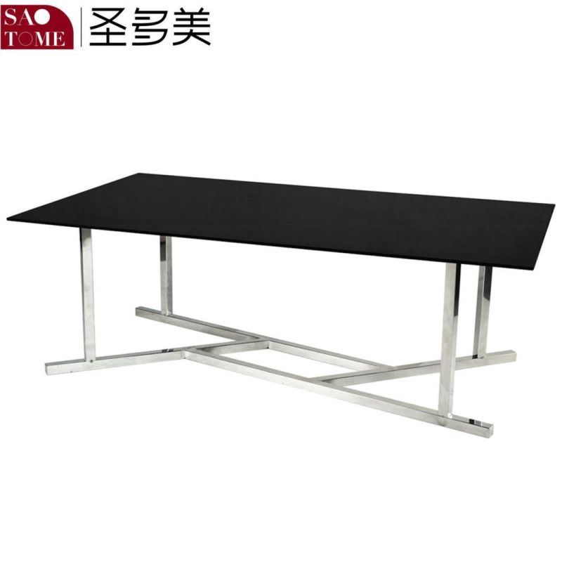 High Grade Hot Selling Black Glass Coffee Table
