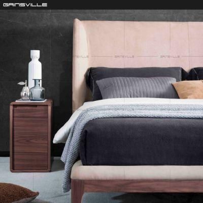 Gc1831 Guangdong Factory Wooden Legs Wall Bedroom Set modern Home Furniture