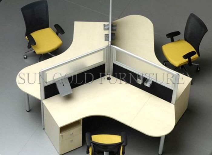 Cheap Office Furniture Panel Office Staff Working Group Partition (SZ-WST646)