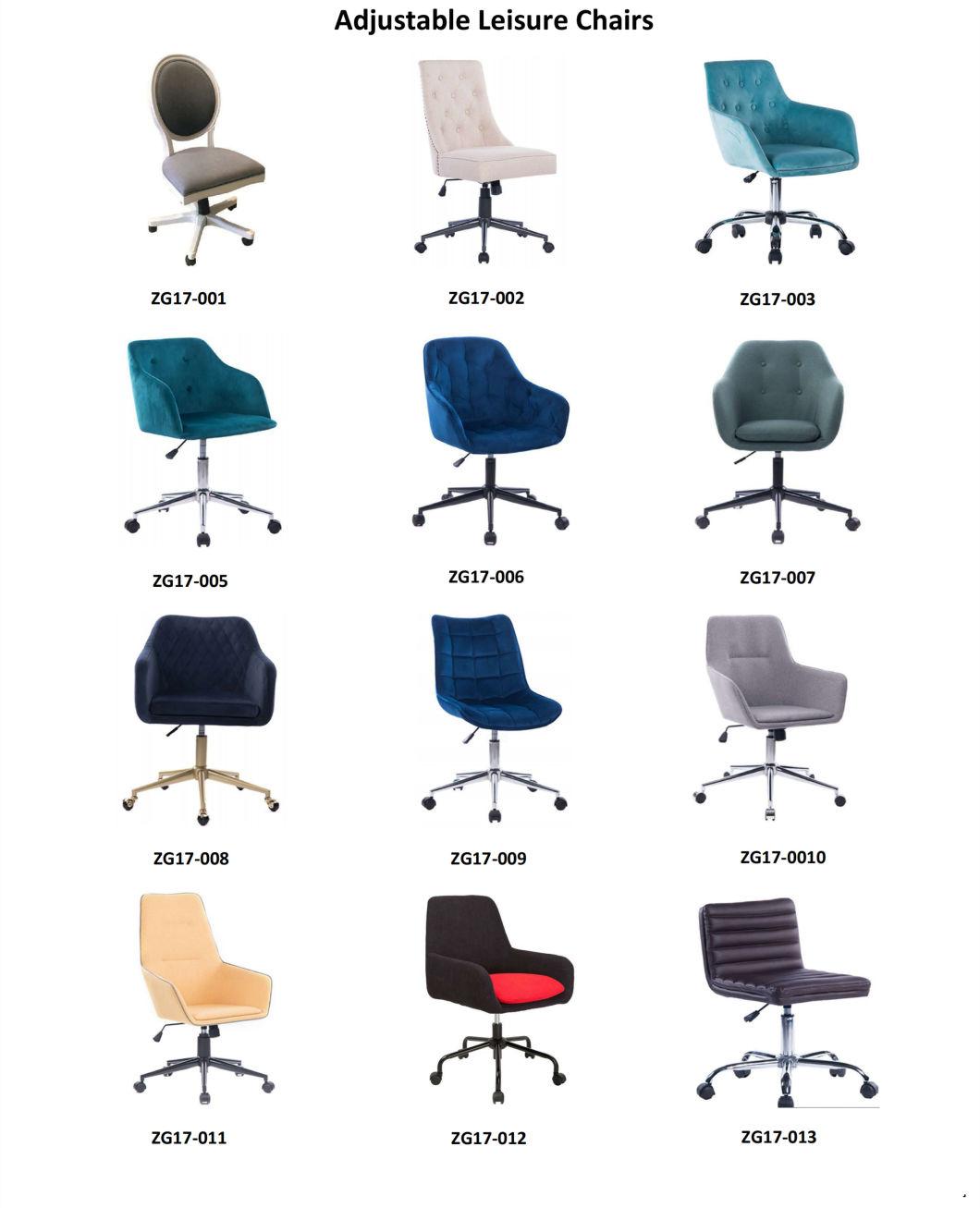 Height Adjustable Swivel Modern Dining Home Office Lounge Furniture Leisure Chair (ZG17-012)