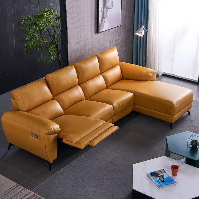 New Modern Design Electric Power USB Charger Home Cinema Theater Seating Leisure Recliner Functional Sofa