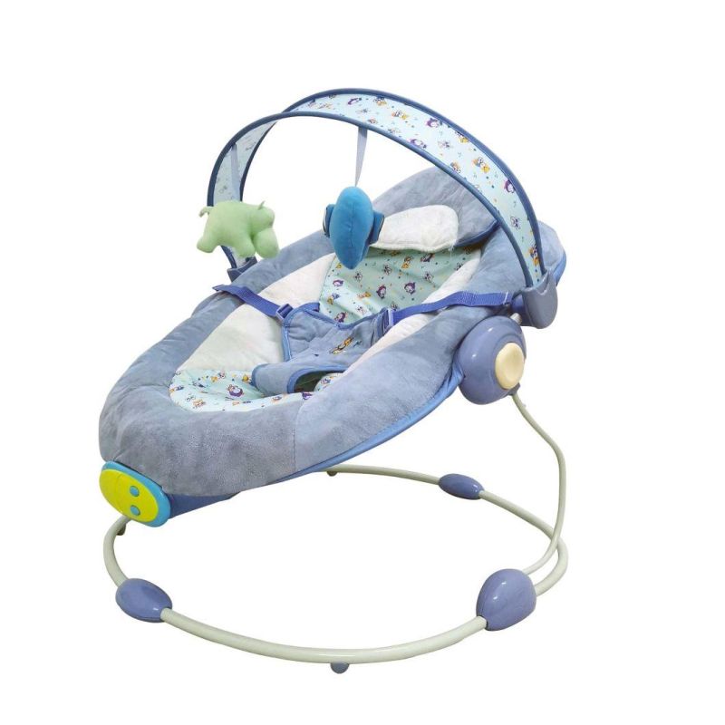 2022 Wholesale Baby Bouncer Rockers Musical Vibration Baby Rocking Chair with Toys