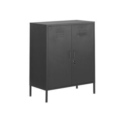 Wall Mounted Home Office Metal Storage Cabinet for Living Room