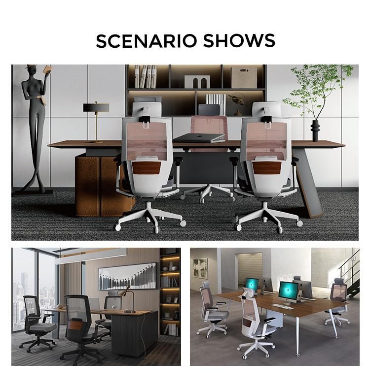 Factory Wholesale Design Ergonomic Conference Height Adjustable Chair Office Furniture