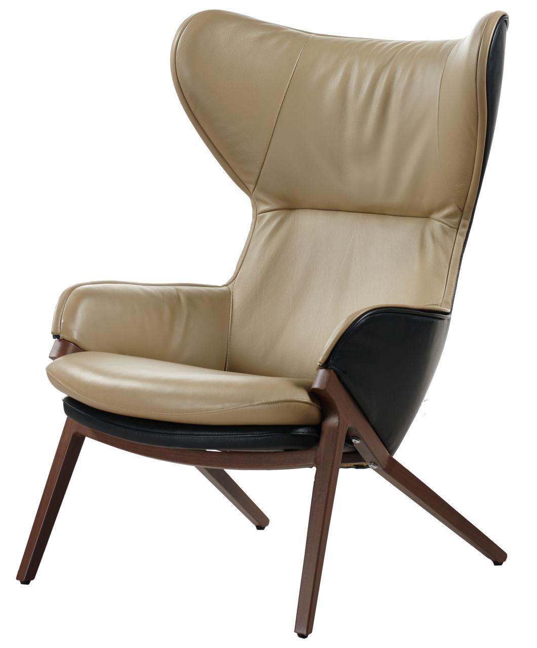 Luxury Modern Hotel Ergonomic Lounge Chair with Ottoman