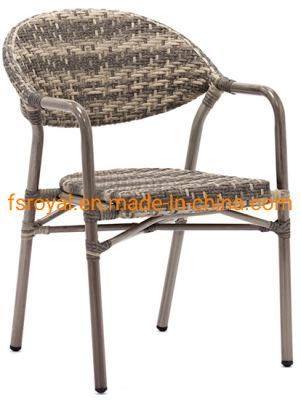 High Temperature Resistance Modern Luxury Plastic Woven Coffee Shop Furniture Restaurant Chairs