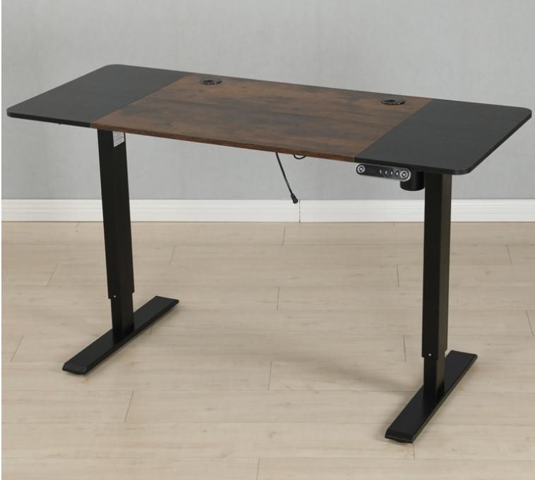 Electric Standing Desk, Height Adjustable Table, Ergonomic Home Office Furniture with Splice Board