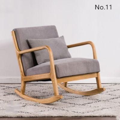 Cheap Modern Living Room Furniture Fabric Chair Simple Leisure Chair Upholstered Comfortable Sofa