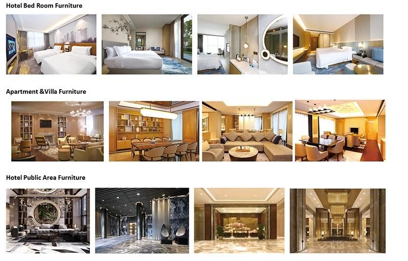 Foshan Factory Customized Wooden Hotel Bedroom Suite Furniture for Sale