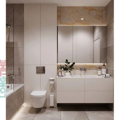 Fashion Modern Simple Wall Wooden Toilet Home Apartment Bathroom Cabinet