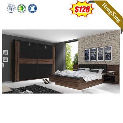 Professional Customized Modern Design King Double Size Beds Hotel Home Bedroom Furniture Wooden Bedroom Set Wall Bed