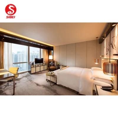 Foshan Customized Commercial Modern Complete Bed Room Furniture Luxury Bedroom Full Set for 5 Star Hotel Apartment Villa Beach Resort