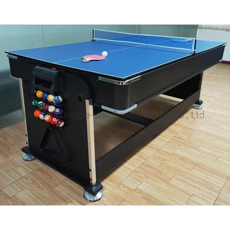 7FT Modern Billiard Pool Table 4 in 1 Multi Game Table