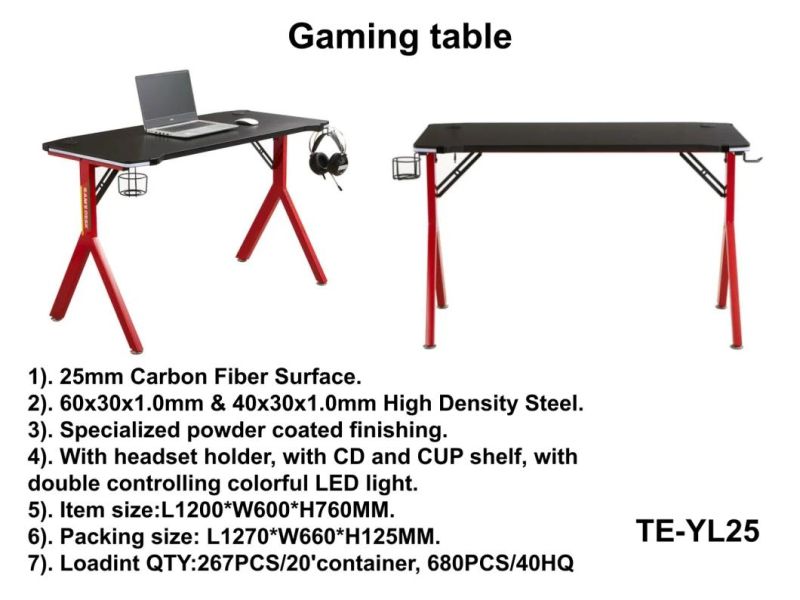Gaming Desk Office Computer Table Modern Home Furniture