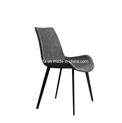 Hotel Bedroom Furniture Modern Restaurant Leather Cushion Dining Chairs